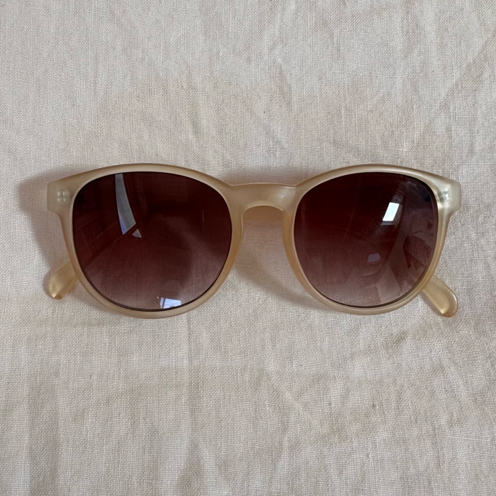 & Other Stories Matte Clear Frame Sunglasses